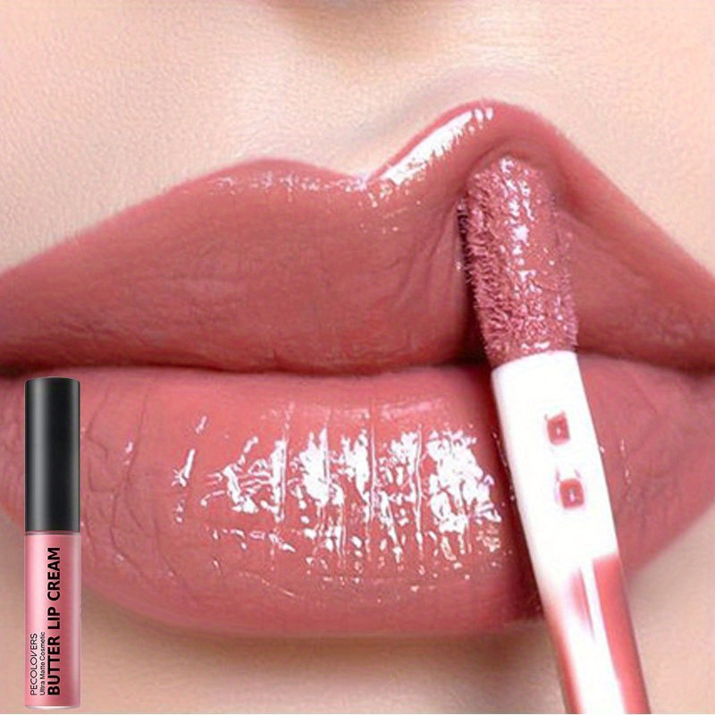 Nude Lip Gloss Waterproof Matt - Matte Velvet Lip Tint Long Lasting ulasan dan harga