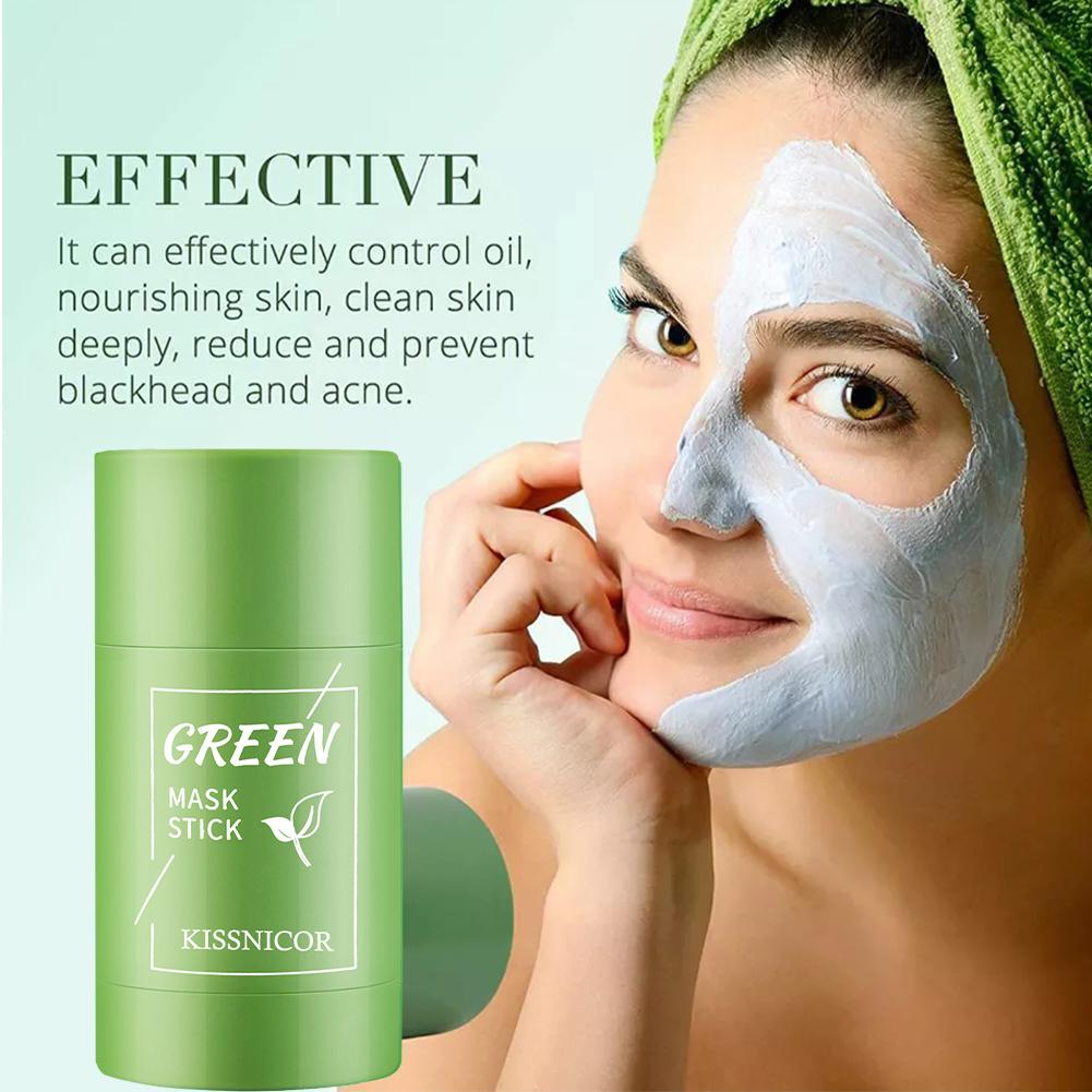 Green Tea Clay Stick Face Deep - Green Tea Cleansing Clay Mask ulasan dan harga