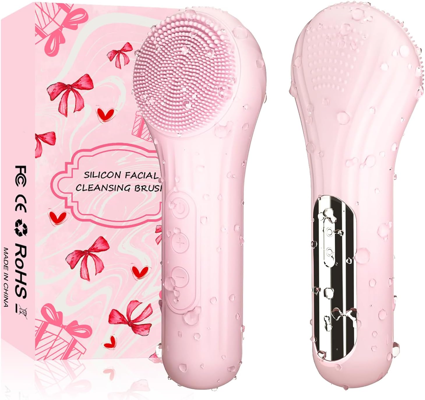 Silicone Face Scrubber, Waterp - Silicone Face Scrubber Electric ulasan dan harga