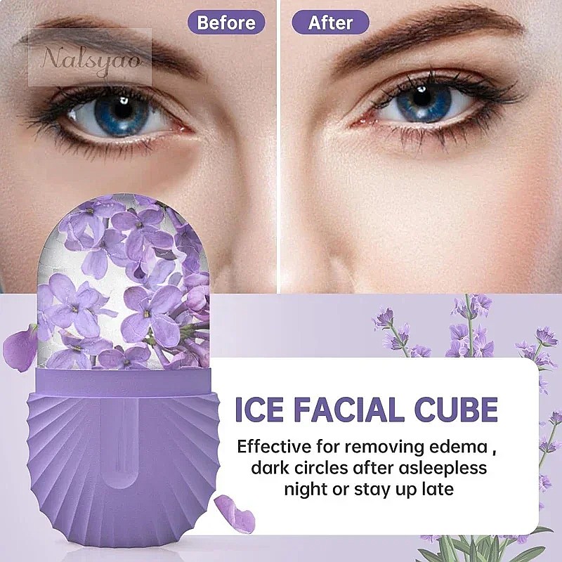 Ice Face Roller 1PCS Silicone  - Face Ice Roller Puffiness ulasan dan harga