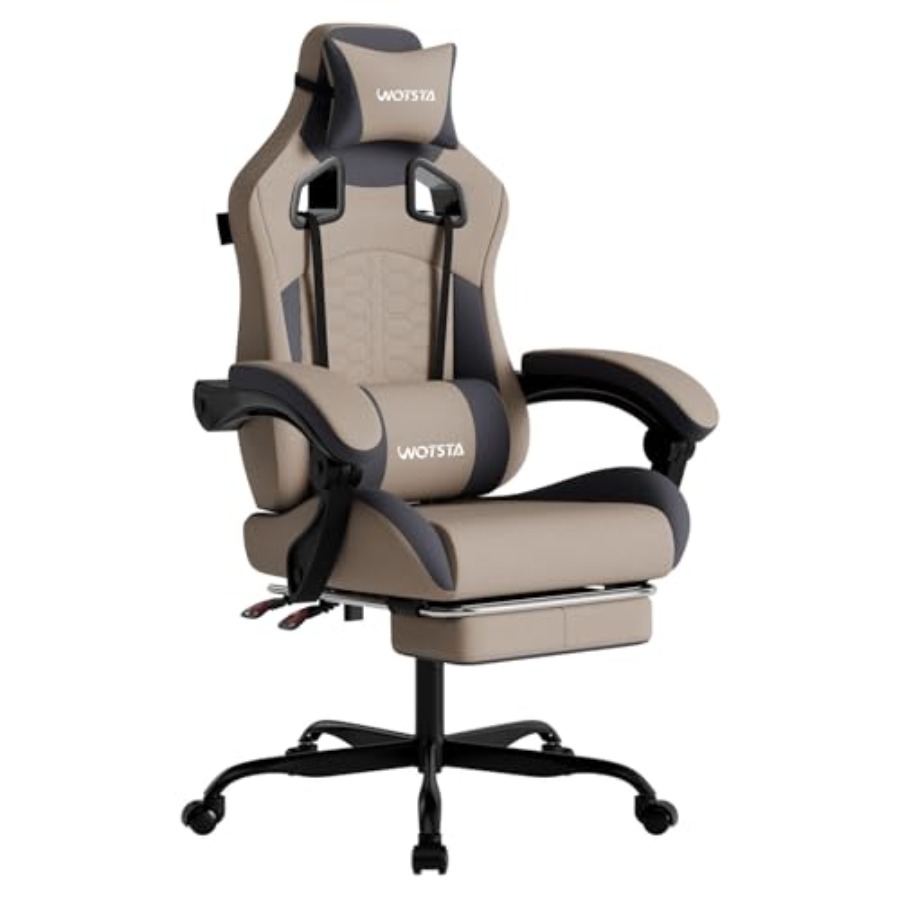 Gaming Chair with Massage, Erg - Massage ulasan dan harga