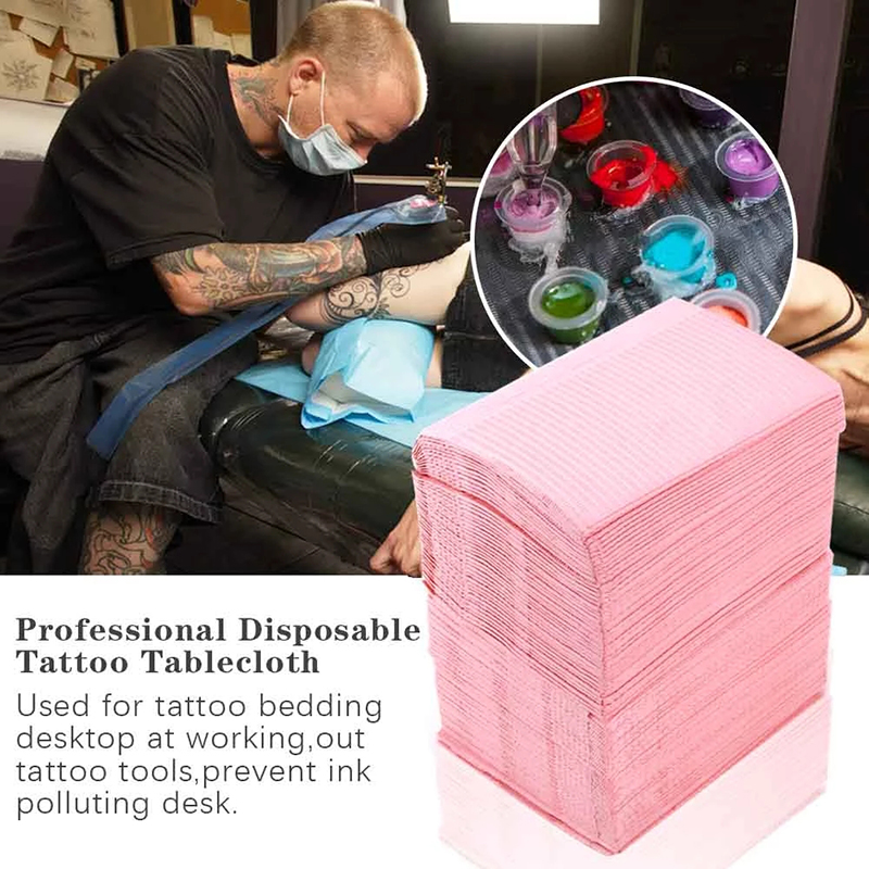 125pcs Disposable Tattoo Clean - Nail Art ulasan dan harga
