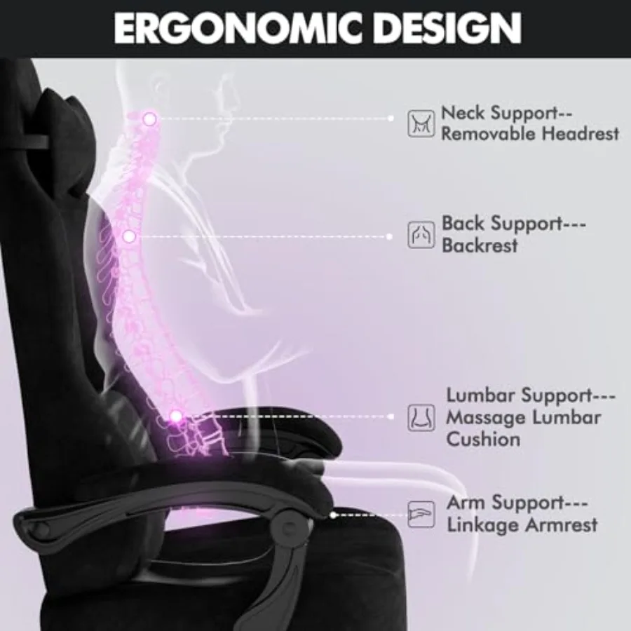 Gaming Chairs for Video Gamers - Massage ulasan dan harga