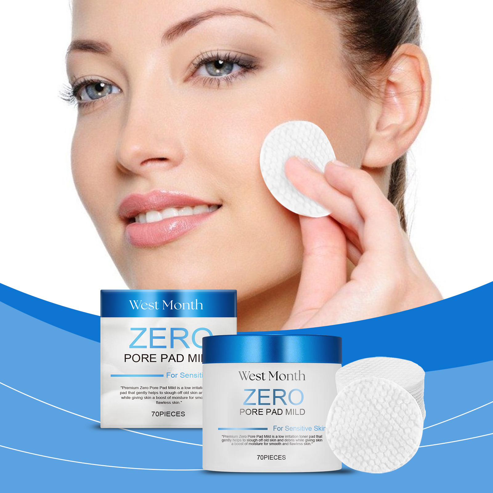 Salicylic Acid Cleaning Cotton - Salicylic Acid Blackhead Remover ulasan dan harga