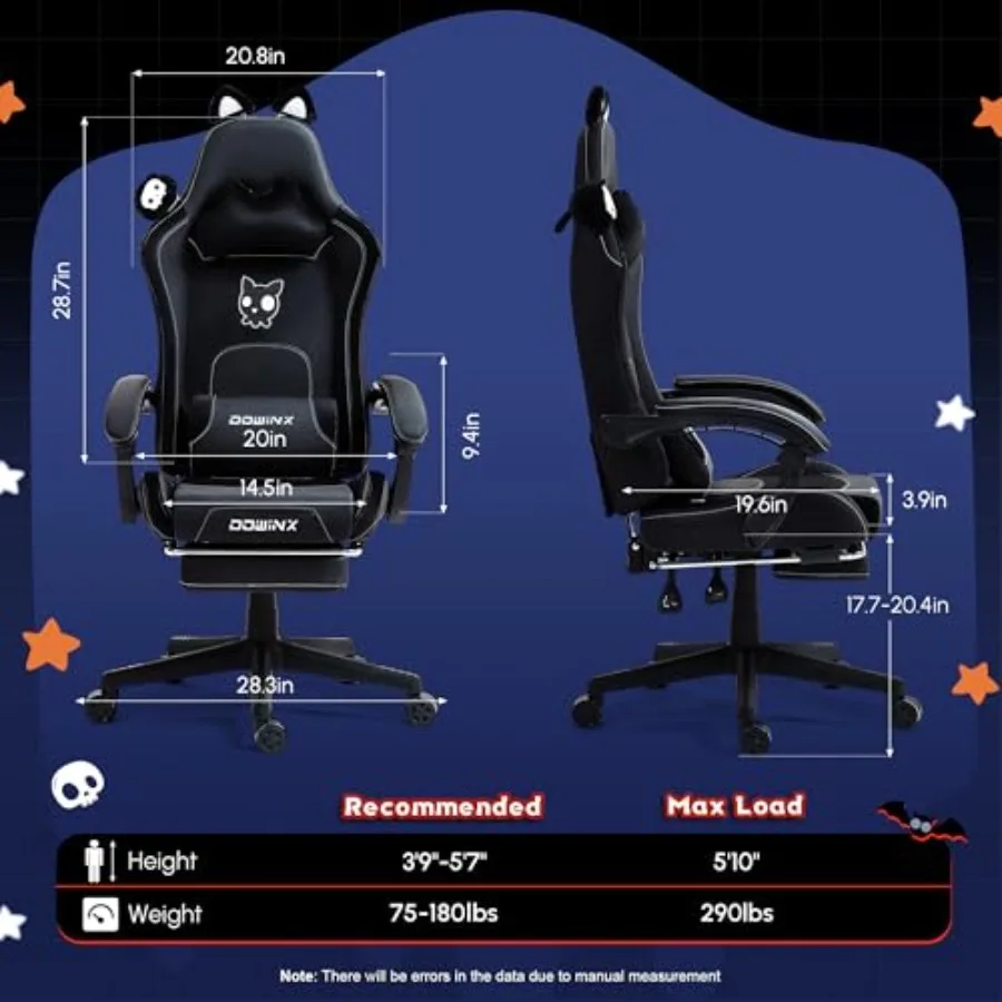 Gaming Chair for Adults with C - Massage ulasan dan harga