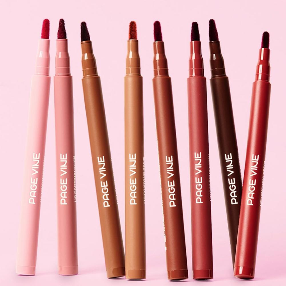Waterproof Matte Lipliner Penc - Matte Velvet Lip Tint Long Lasting ulasan dan harga