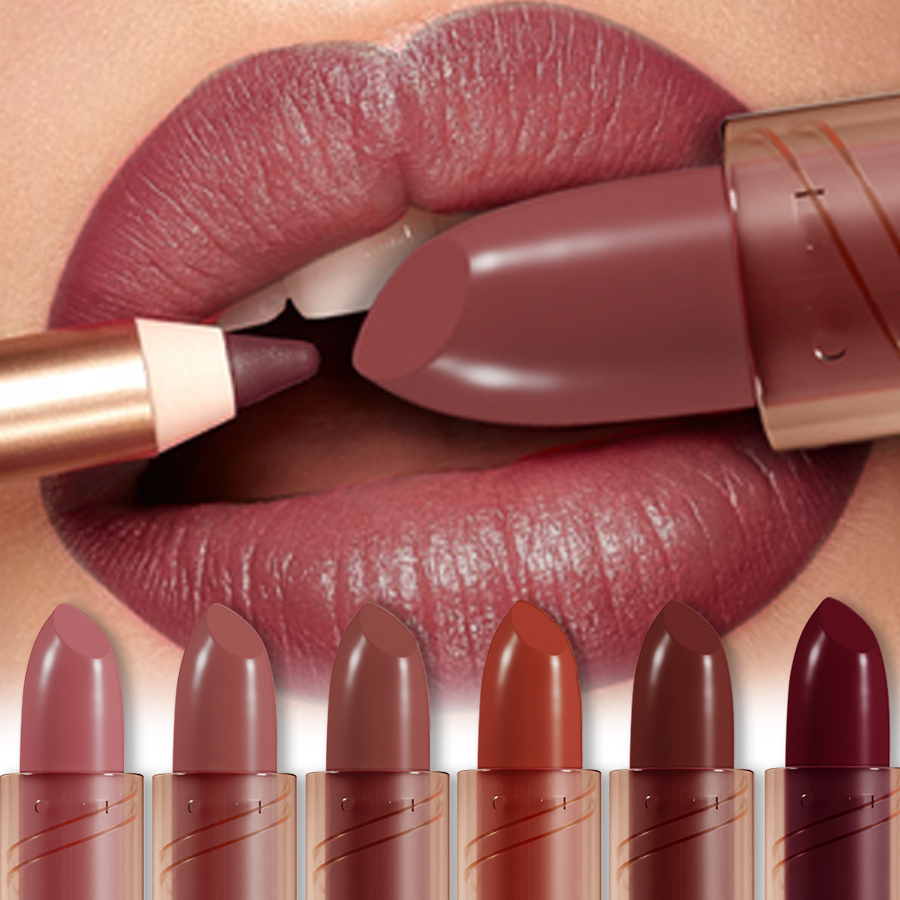 14-Color Matte Lipstick, Non-F - Matte Velvet Lip Tint Long Lasting ulasan dan harga