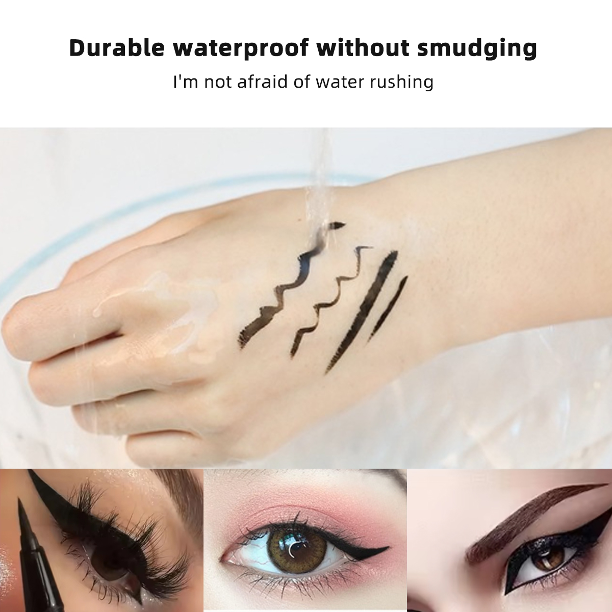 1/5pcs Liquid Waterproof Eyeli - Waterproof Liquid Eyeliner Pen ulasan dan harga