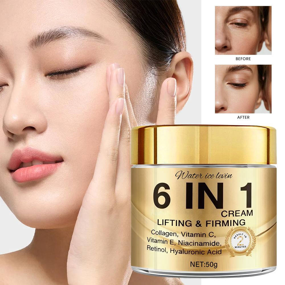 6 in 1 Anti-Wrinkle Cream Coll - Retinol Anti Wrinkle Cream ulasan dan harga