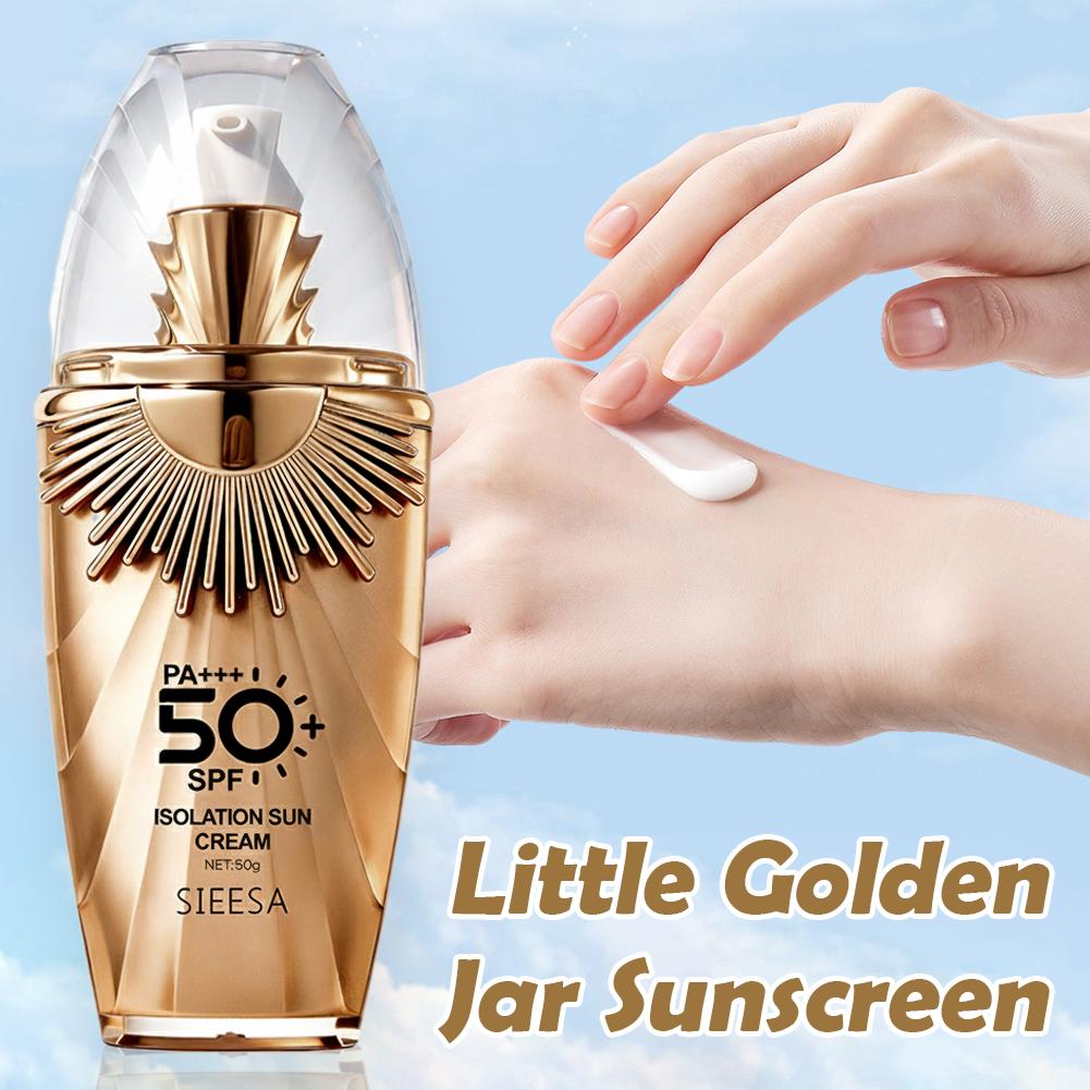 SPF 50+ PA+++ Facial Sunscreen - Spf 50 Waterproof Sunscreen ulasan dan harga