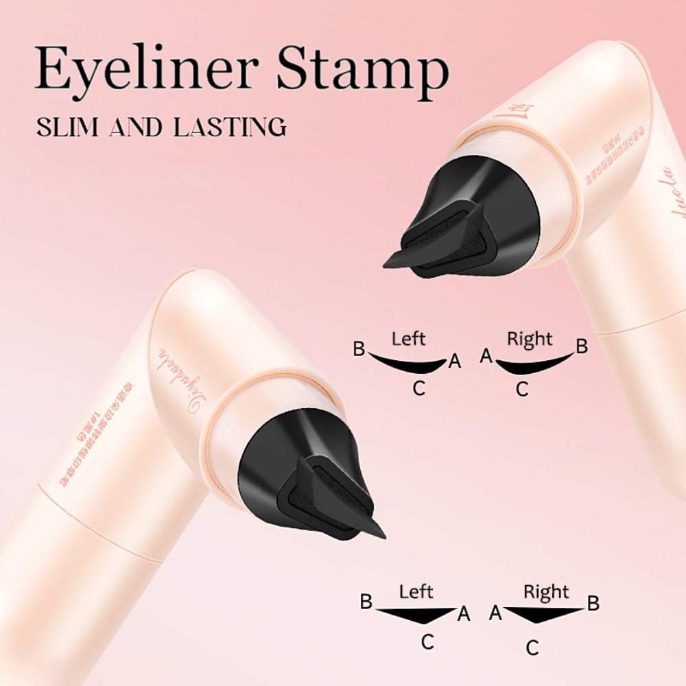 2pcs Matte Rotatable Eyeliner  - Waterproof Liquid Eyeliner Pen ulasan dan harga