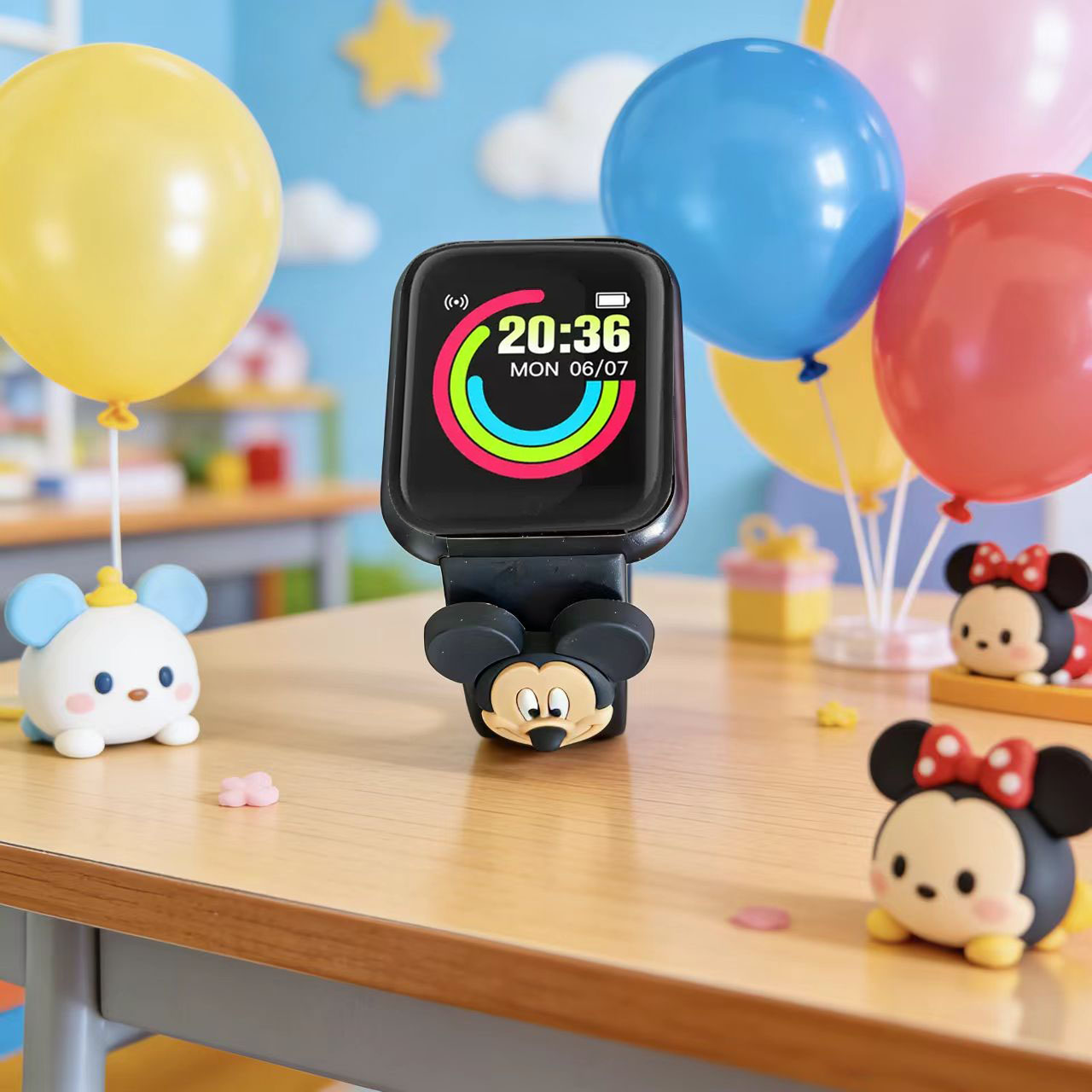 Disney Mickey cartoon children - Health Monitors ulasan dan harga